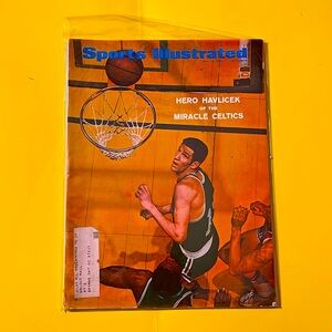 Vintage Sports Illustrated Magazine 1969 - Hero Havlicek Cover